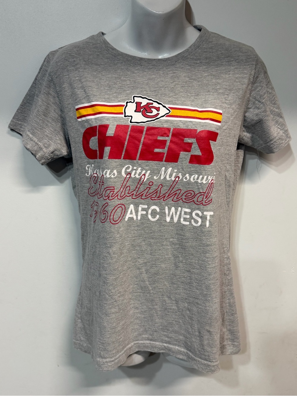 Kansas City Chiefs AFC West Established 1960 T-Shirt